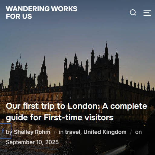 Interesting blog to help you plan your visit to London